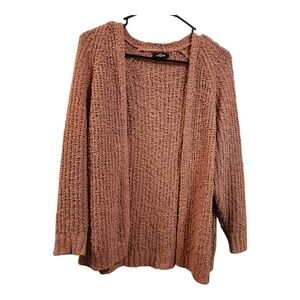 Ransom Women's Peach Color Cardigan Sweater  Size S